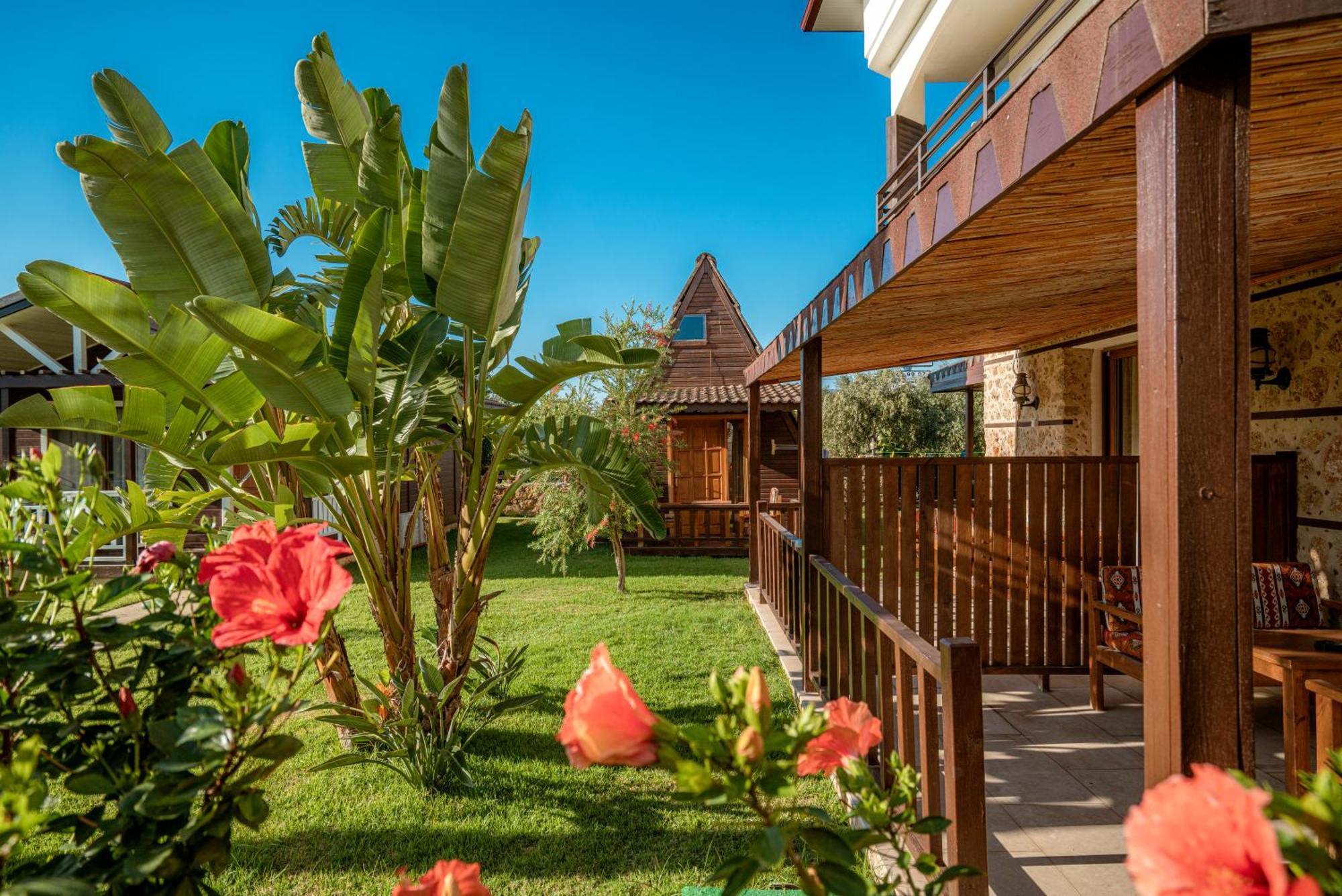 Sedir Park - Beach Bungalow Kargicak  Kültér fotó