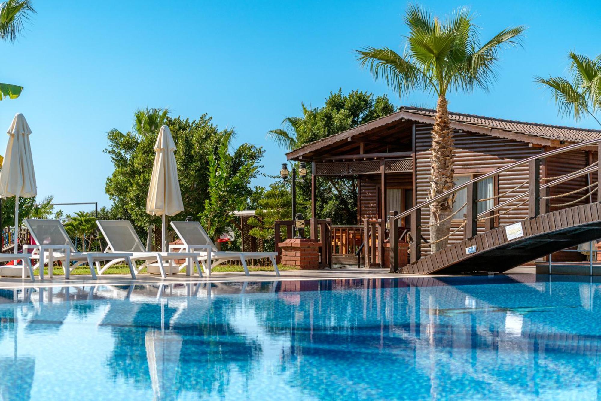 Sedir Park - Beach Bungalow Kargicak  Kültér fotó