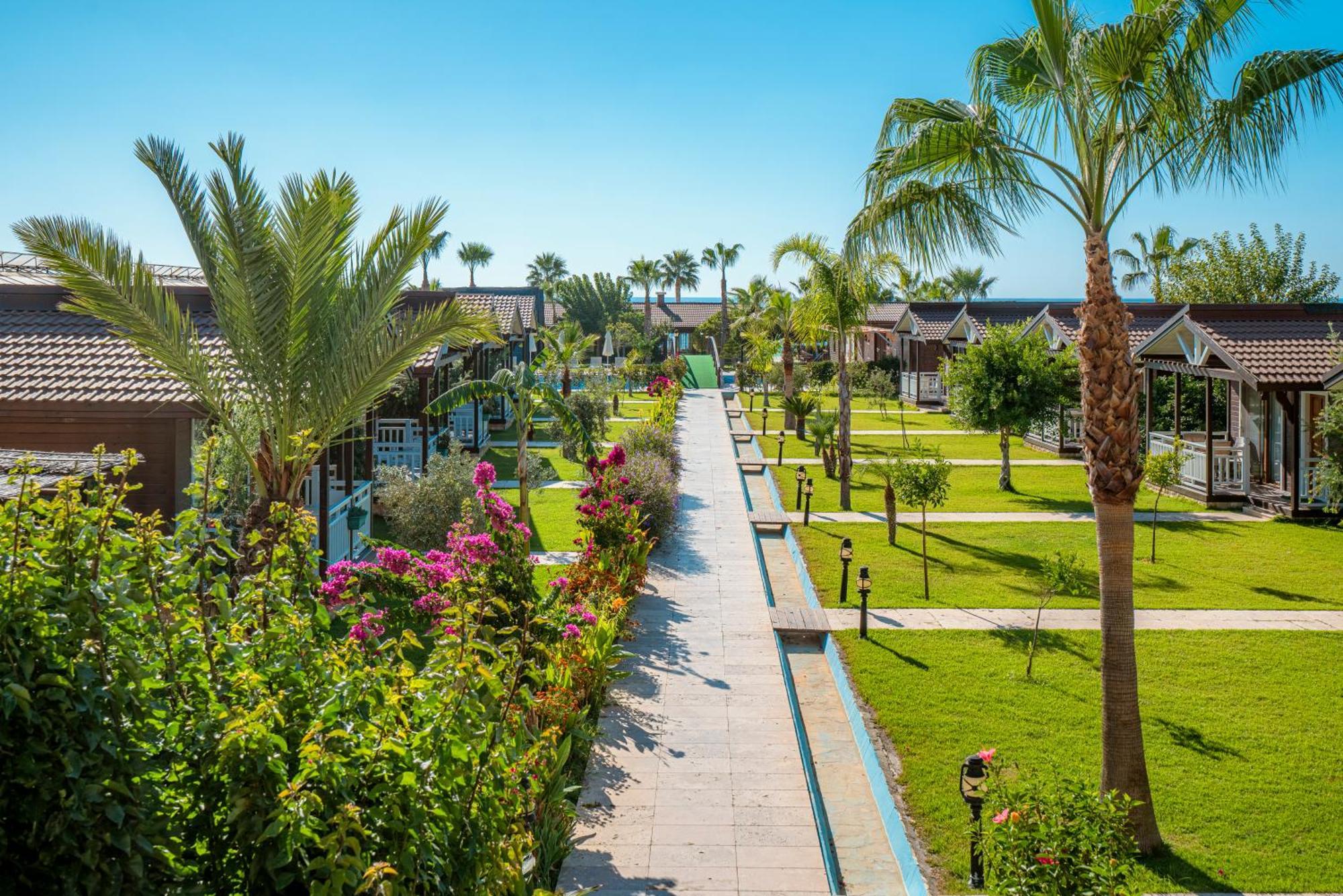 Sedir Park - Beach Bungalow Kargicak  Kültér fotó